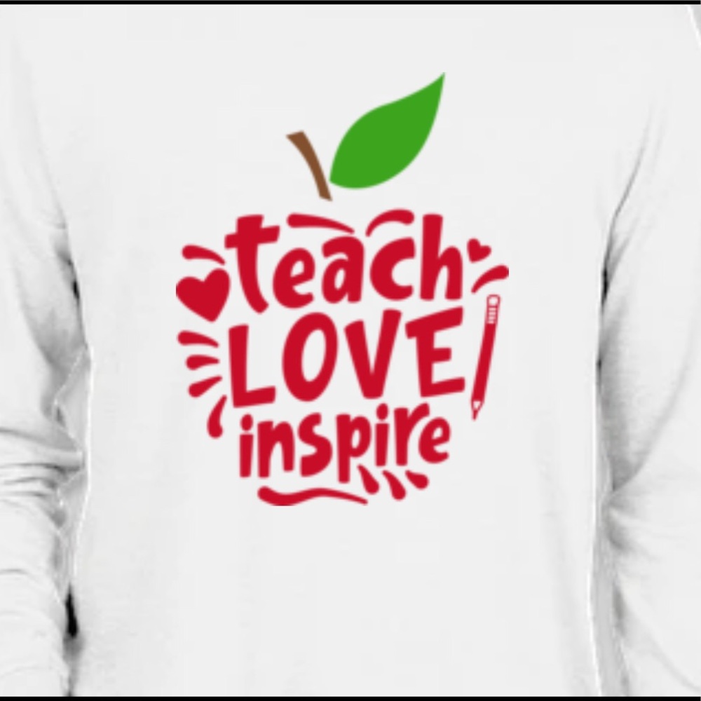 TEACH LOVE INSPIRE crewneck - Picture 1 of 1
